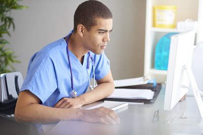 UConn Online Nurse Educator Master's Degree Program Graduate Nursing Student Studying Online